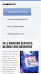 Mobile Screenshot of cellbanking.net